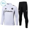 Inter Miami CF Sweat d'Entraînement Quarter-Zip 2025-26 Blanche Enfant Inter Miami CF Sweat d'Entraînement Quarter-Zip 2025-26 Blanche Enfant